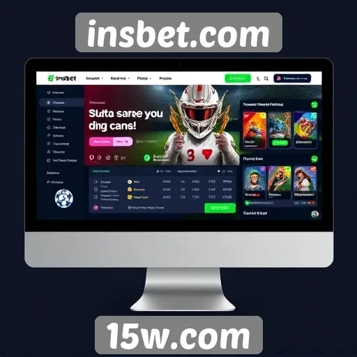 Análise da interface de usuário do insbet.com